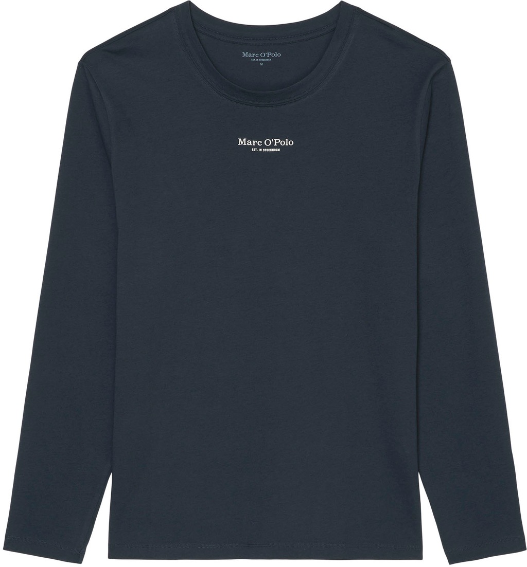 Marc OPolo Langarmshirt "Mix & Match Cotton", mit Langarm und Logoprägung günstig online kaufen