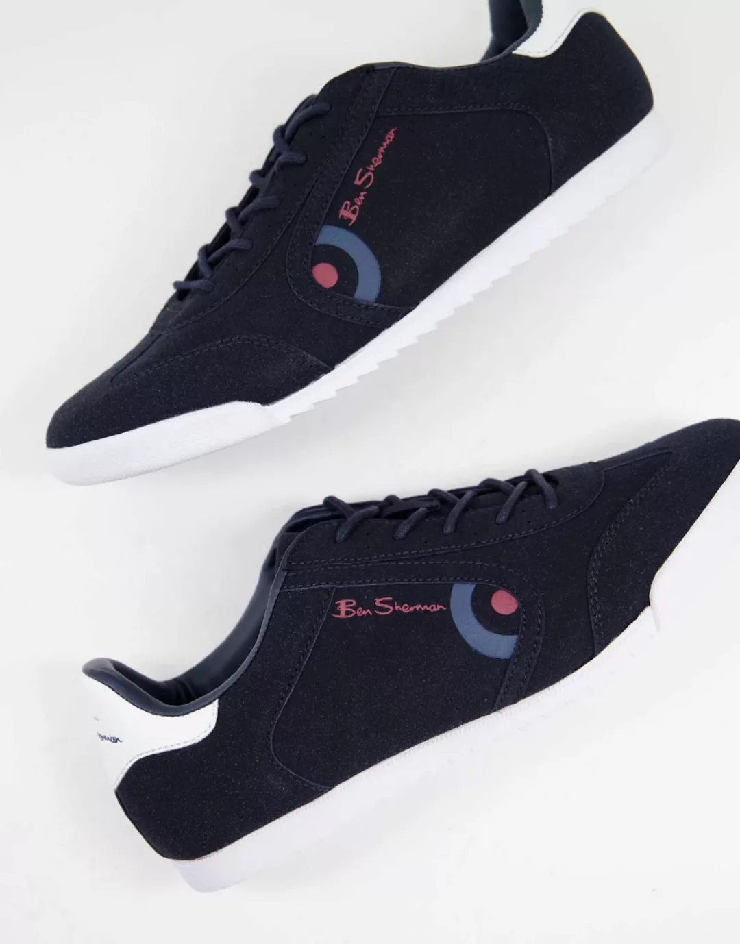 Ben Sherman – Target – Retro-Sneaker in Marineblau günstig online kaufen