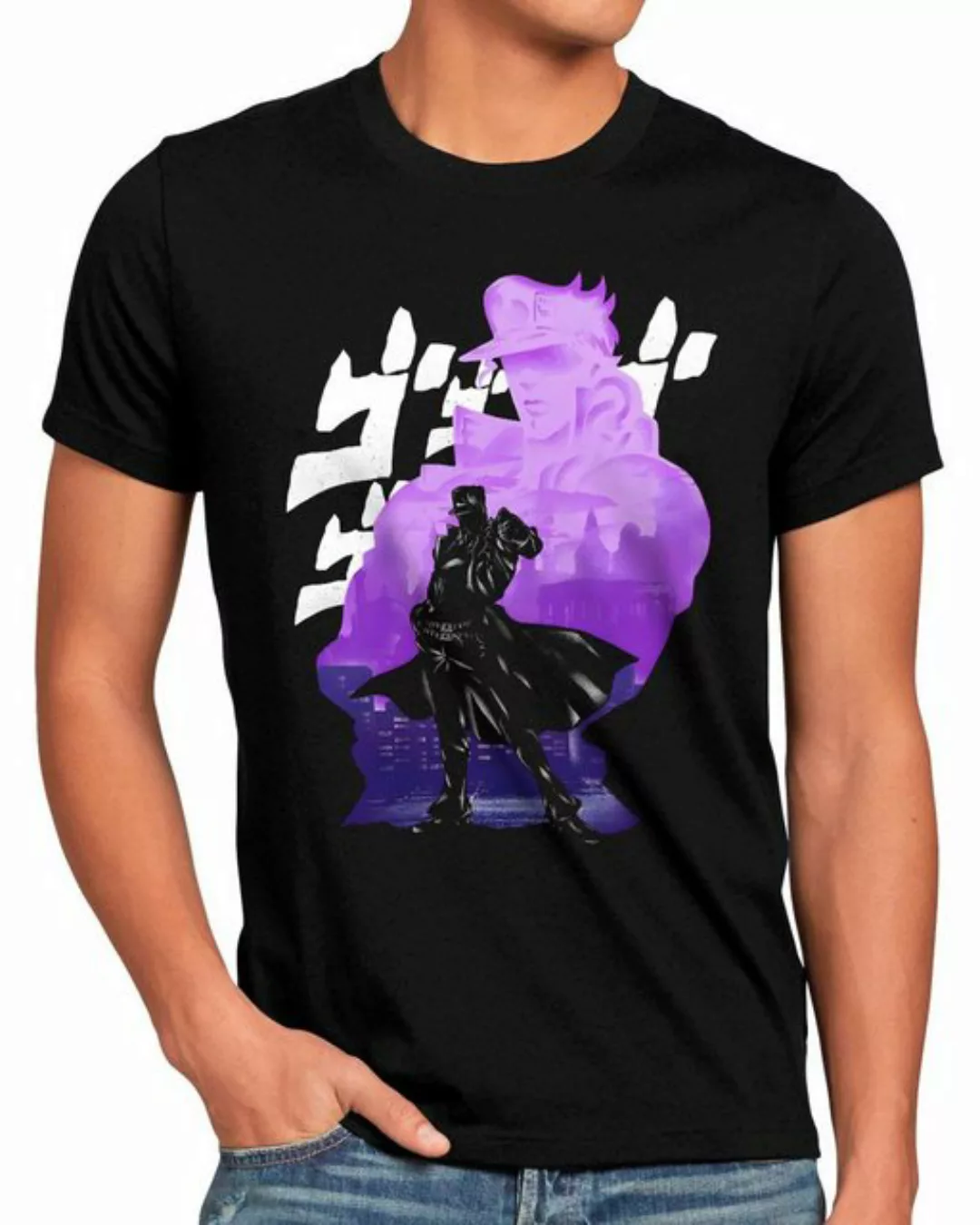 style3 Print-Shirt adventure jojos anime japan manga bizarre günstig online kaufen