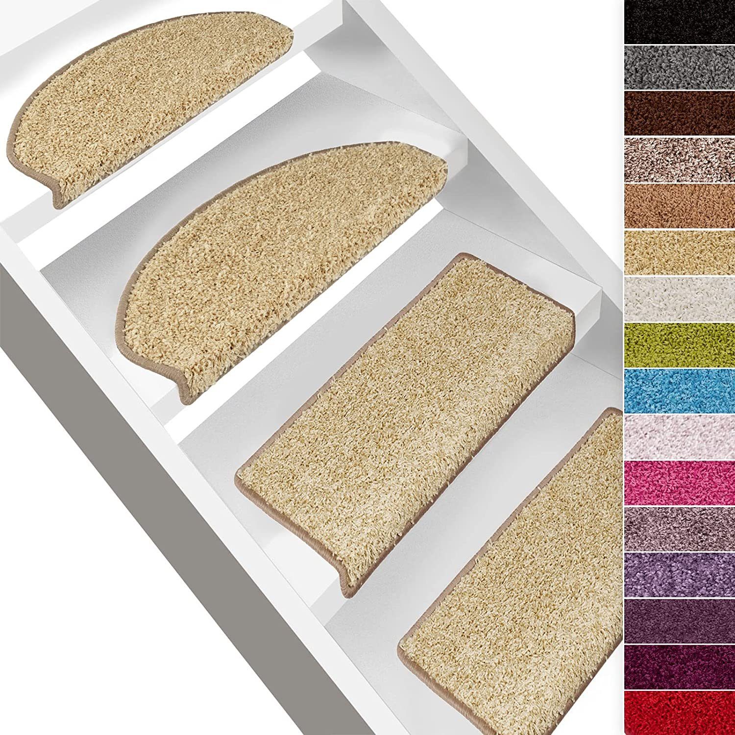 Karat Stufenmatte Kleopatra, 11 Farben, Stufenschutz, günstig online kaufen