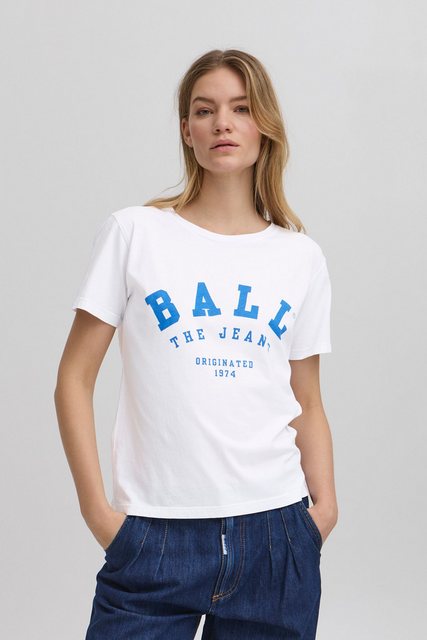 BALL Rundhalsshirt BAMALDINI Cooles Basic Ball Shirt günstig online kaufen