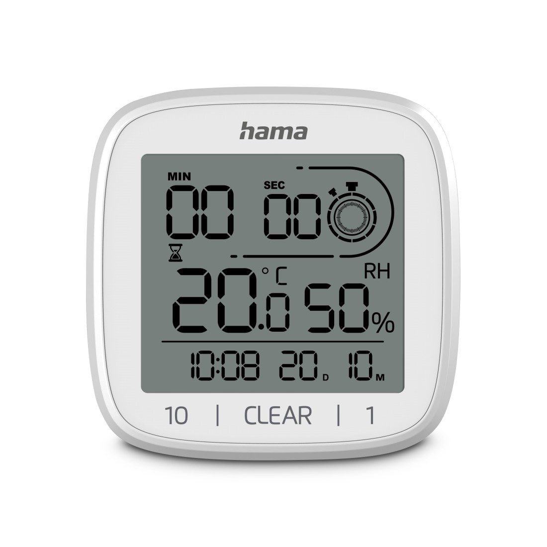 Hama Badezimmeruhr Digitale Uhr "Zypern", spitzwassergeschützt, günstig online kaufen