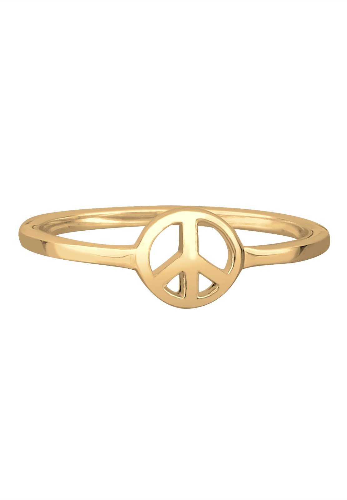 Elli Fingerring Peace Frieden Symbol 925 günstig online kaufen