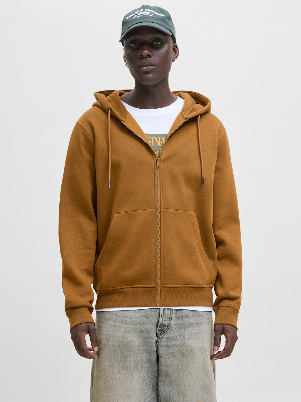 Jack & Jones Kapuzensweatjacke "JJEBRADLEY mit Kapuze, ideal für kalte Jahr günstig online kaufen