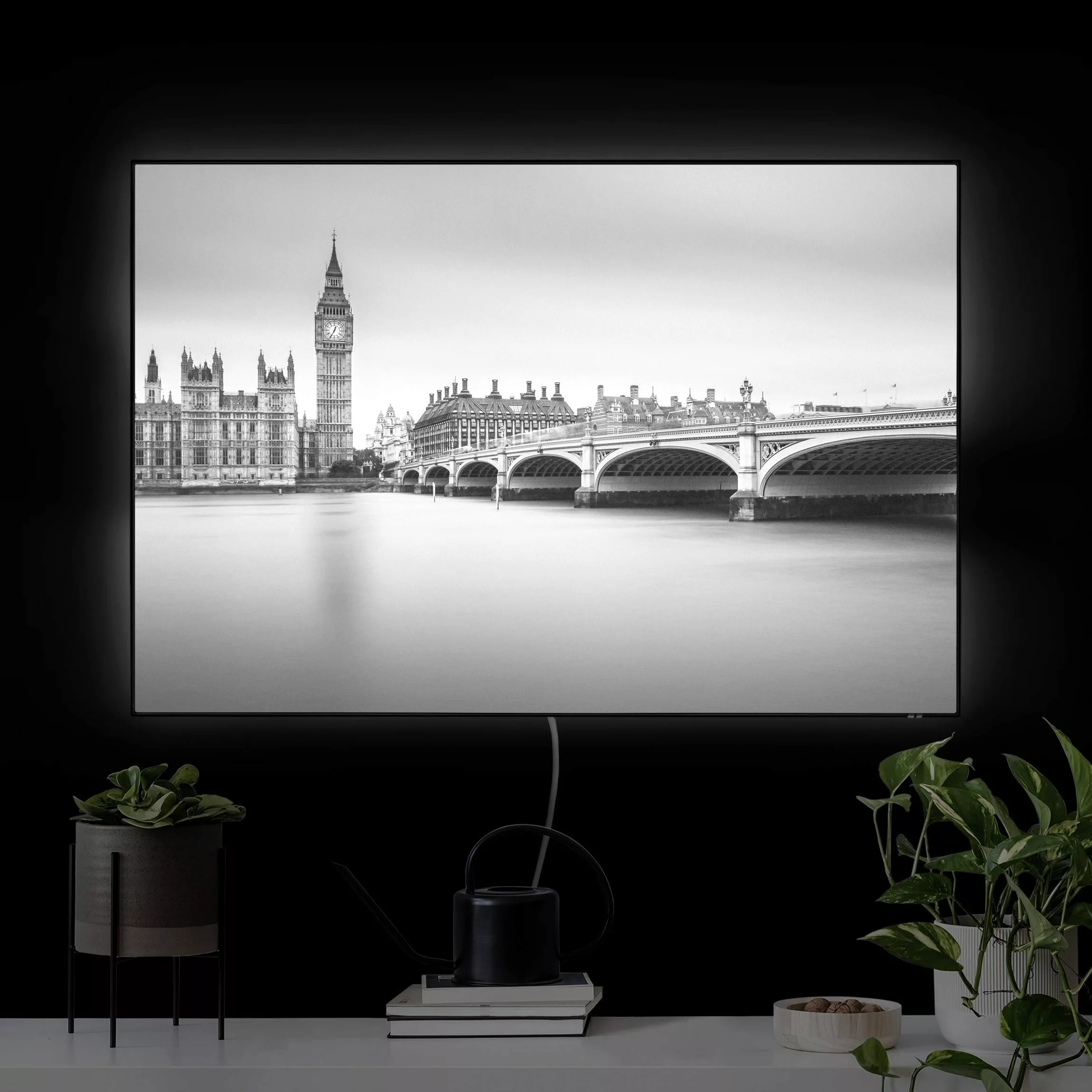 LED-Wechselbild Westminster Brücke und Big Ben günstig online kaufen