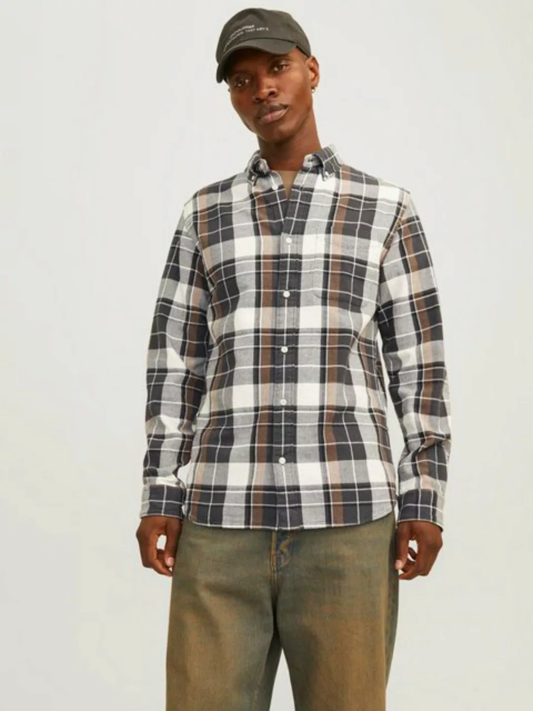 Jack & Jones Langarmhemd JPRBLUBROOK CHECK STRUCTURE L/S SHIRT SN günstig online kaufen