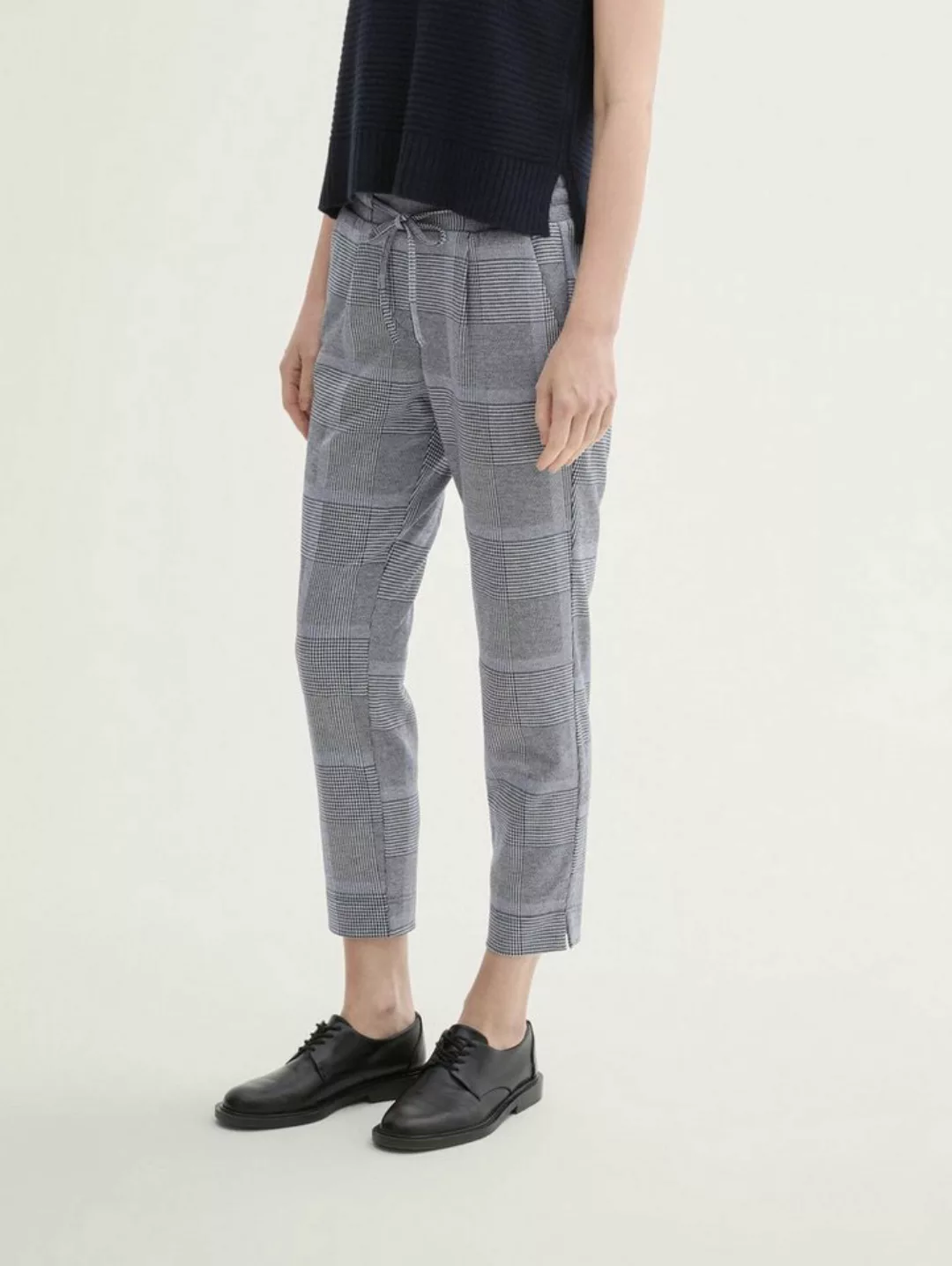 TOM TAILOR Jogger Pants, mit Karomuster günstig online kaufen