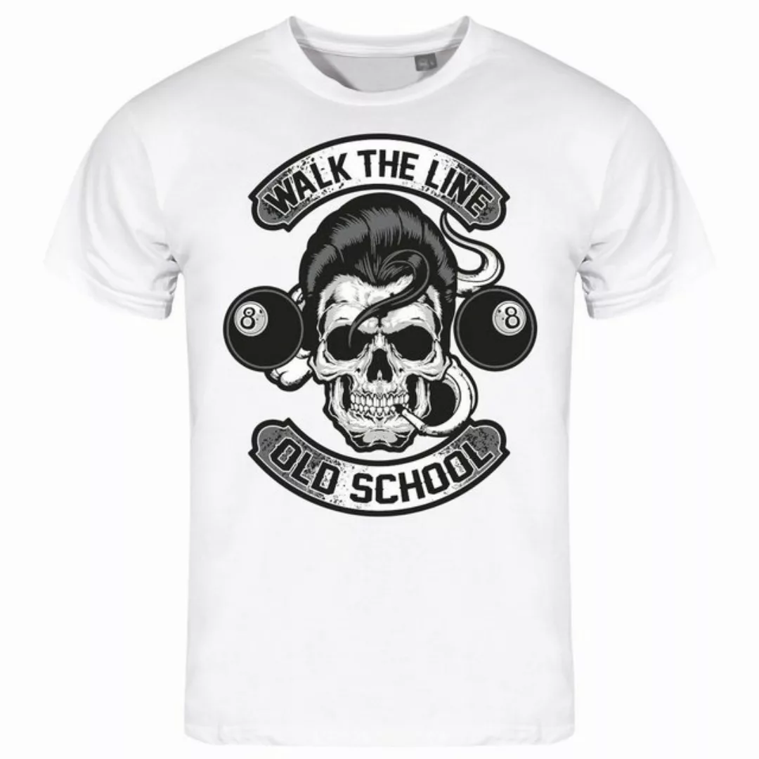 deinshirt Print-Shirt Herren T-Shirt Walk the line Funshirt mit Motiv günstig online kaufen