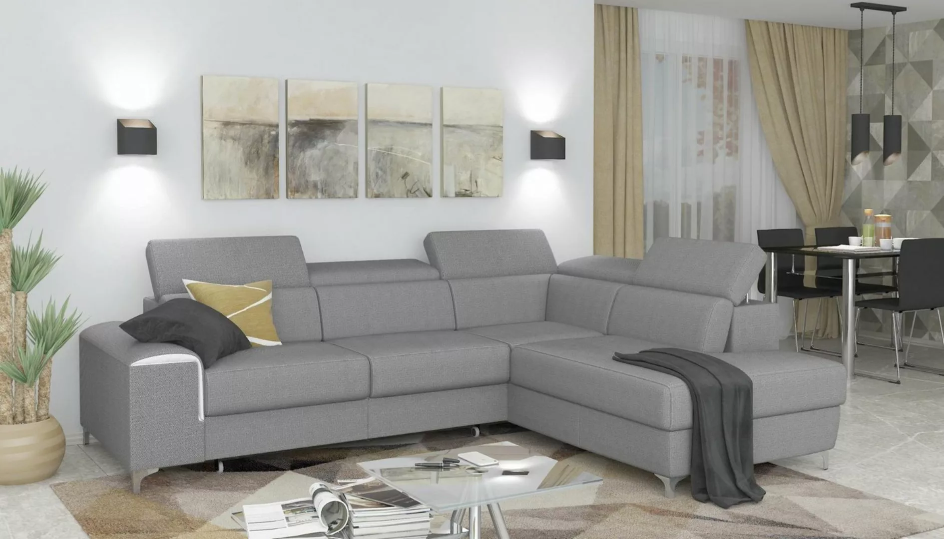 99rooms Ecksofa Caio, L-Form, Eckcouch, Design günstig online kaufen