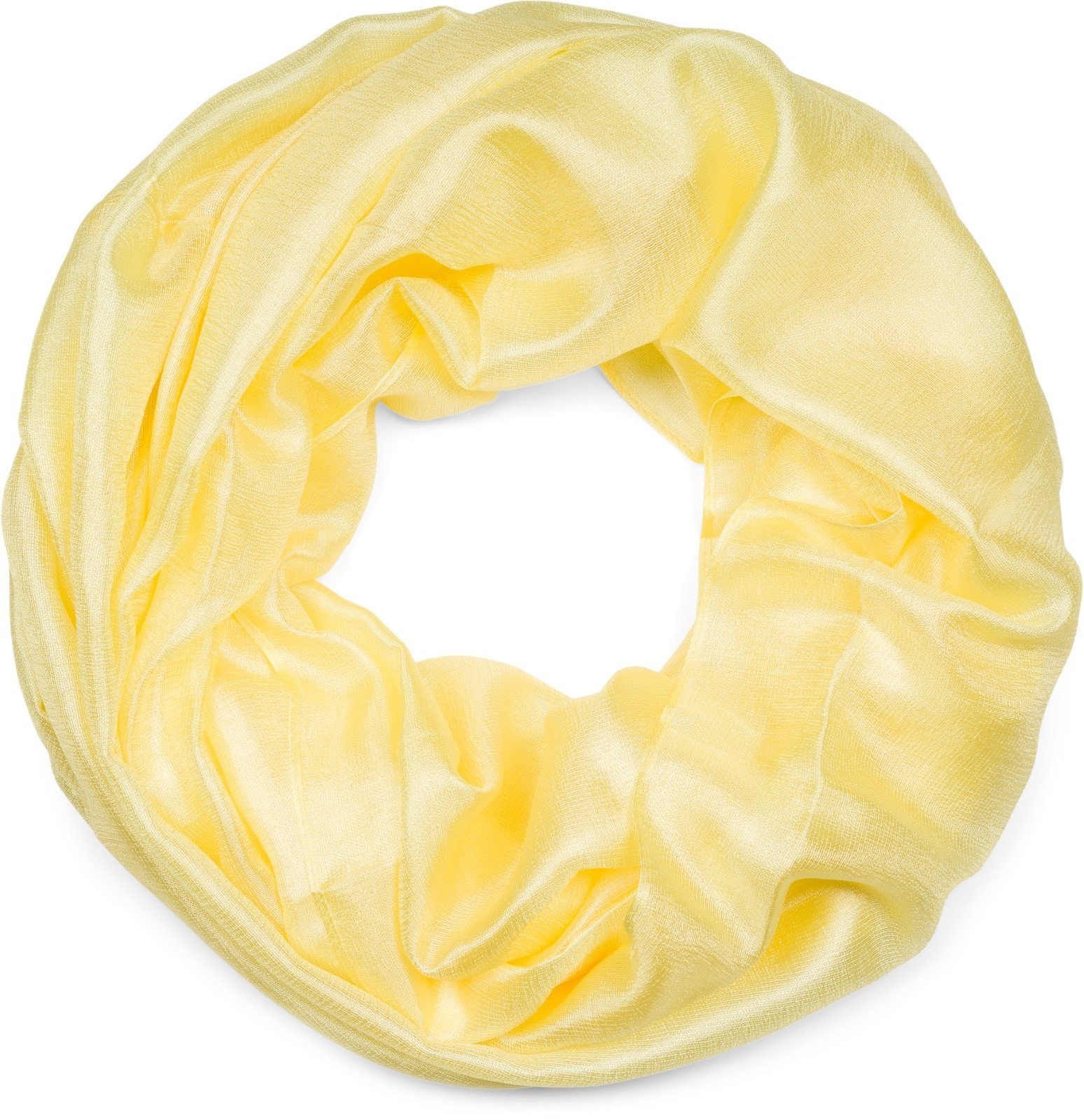 styleBREAKER Loop Seidiger Einfarbiger Loop, (1-St) günstig online kaufen