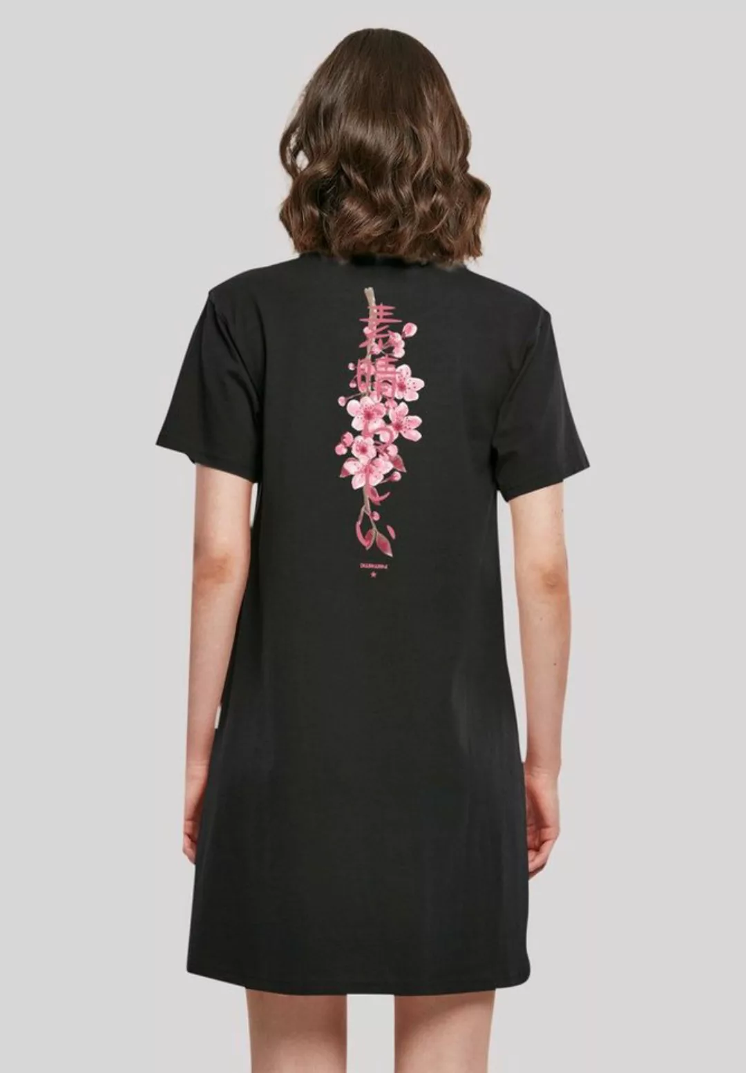 F4NT4STIC Shirtkleid "Cherry Blossom Damen T-Shirt Kleid", Print günstig online kaufen