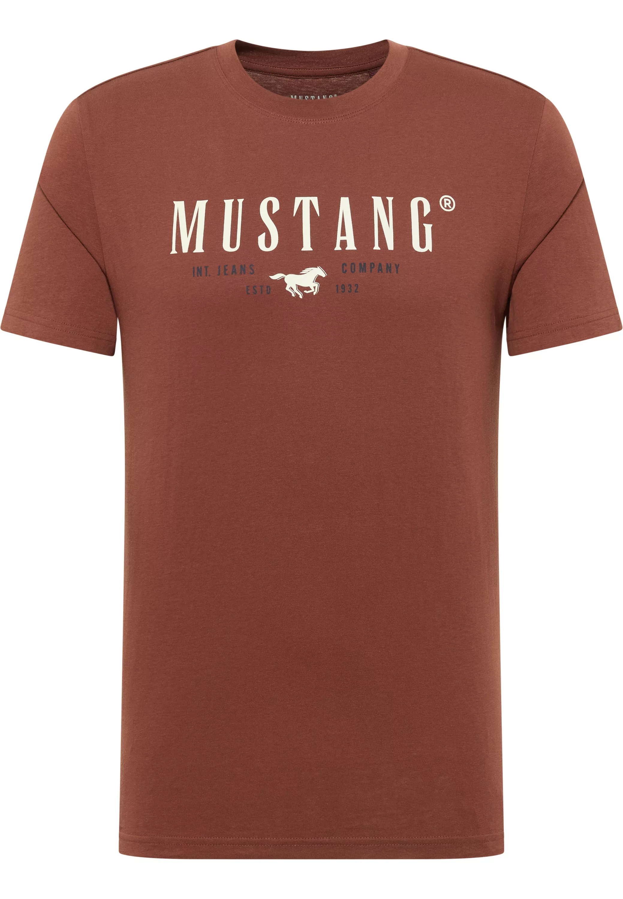 MUSTANG Kurzarmshirt "T-Shirt" günstig online kaufen