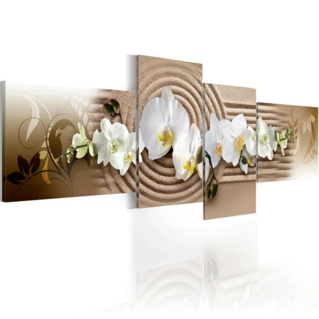 Wandbild Orchidee und Zen XXL günstig online kaufen