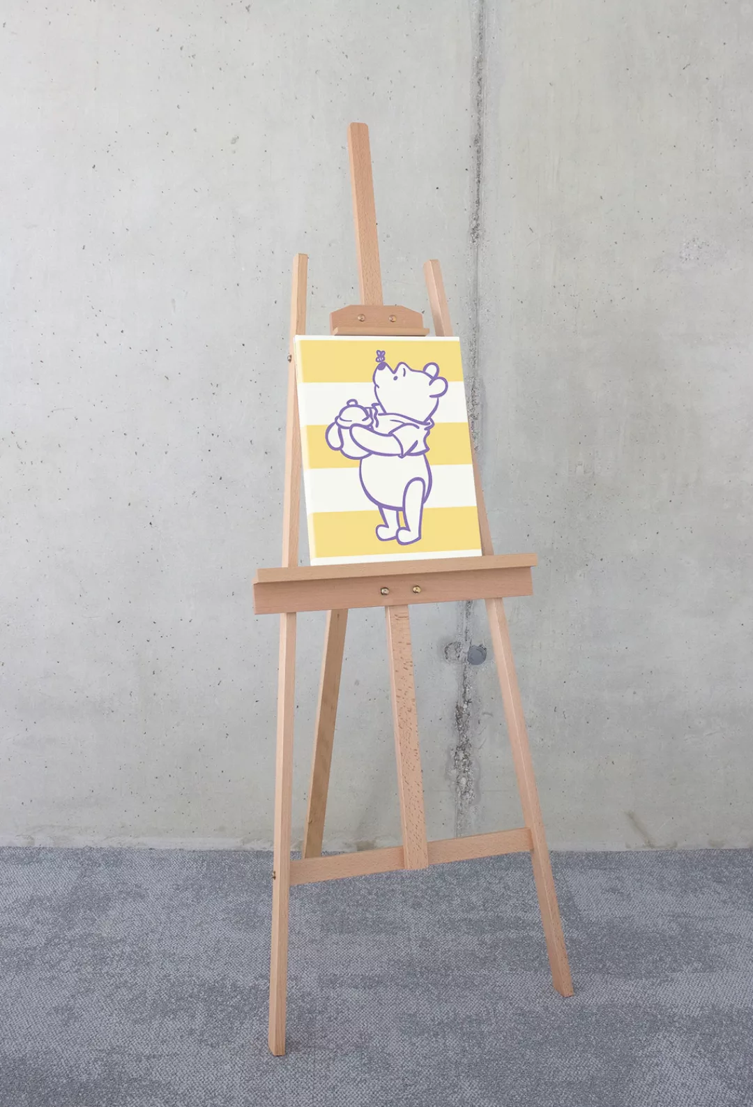 Komar Leinwandbild "Winnie the Pooh Sweet Tooth", (1 St.), 30x40 cm (Breite günstig online kaufen