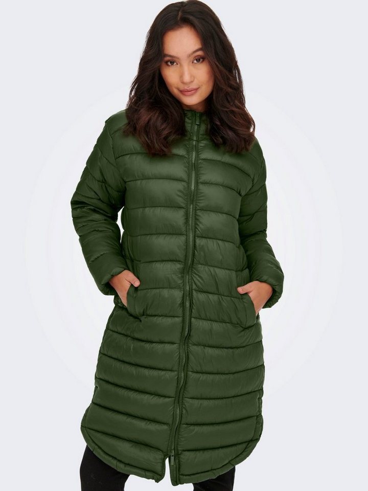 ONLY Kurzmantel Longline Steppjacke Wattierter Übergangsmantel ONLMELODY 43 günstig online kaufen