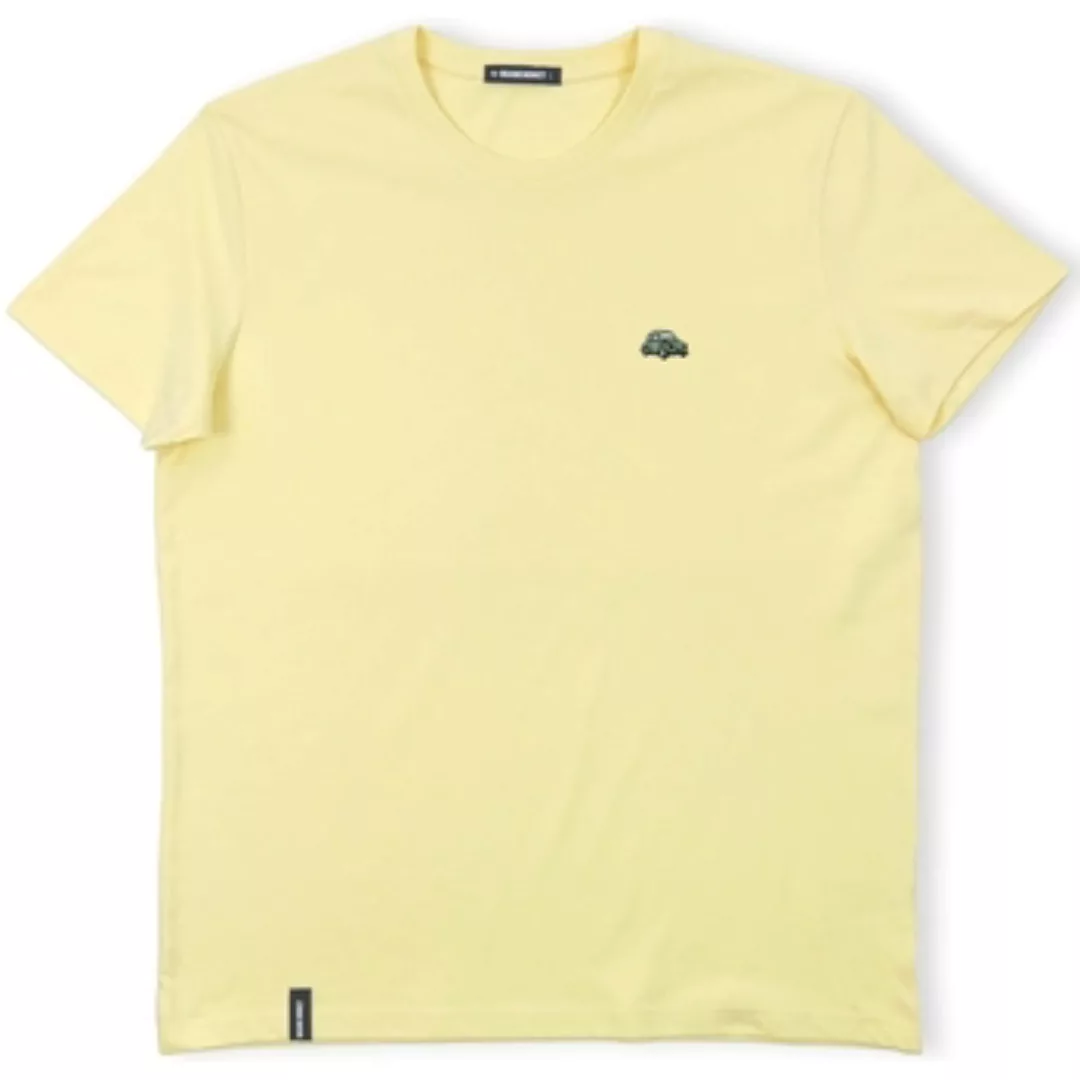 Organic Monkey  T-Shirts & Poloshirts Summer Wheels T-Shirt - Yellow Mango günstig online kaufen