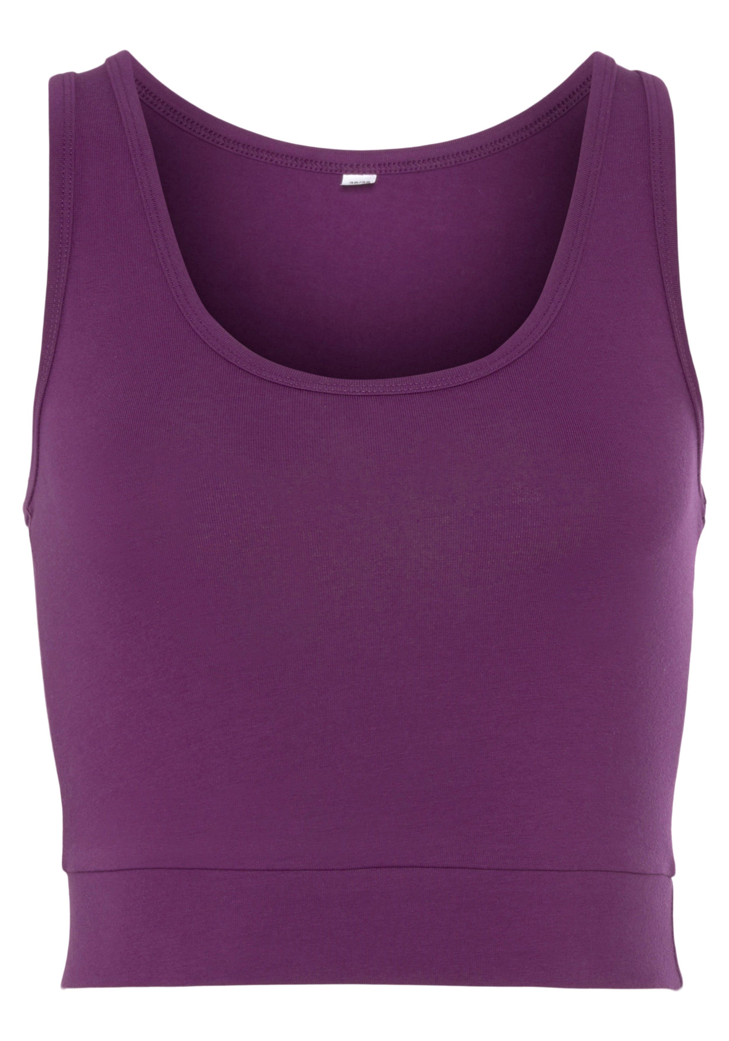 LASCANA ACTIVE Sporttop Crop-Top mit breiten günstig online kaufen
