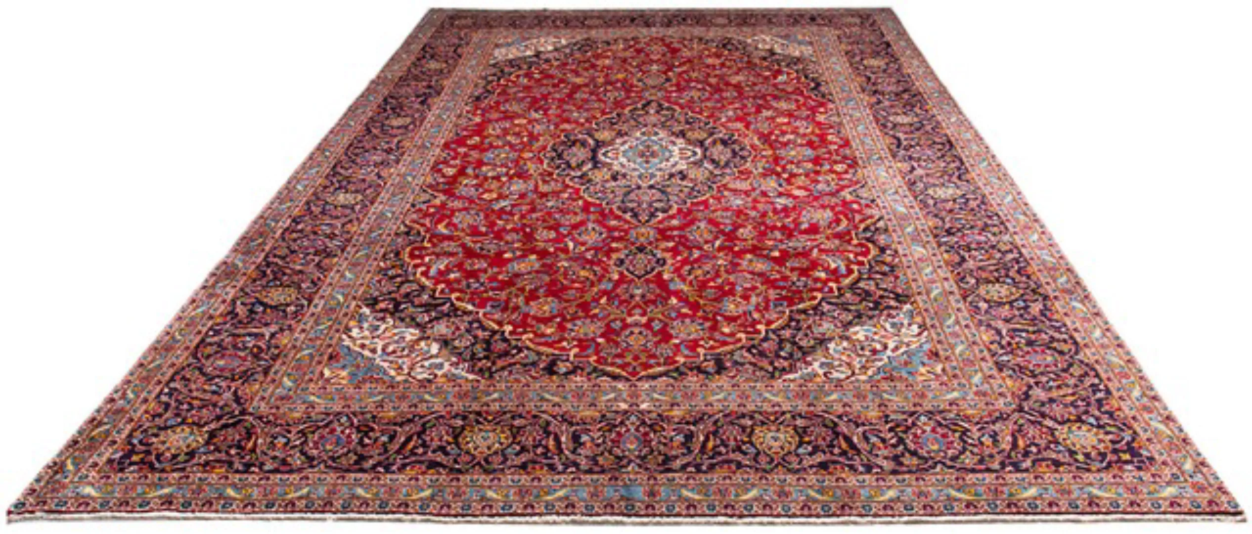 morgenland Orientteppich »Perser - Keshan - 386 x 252 cm - dunkelrot«, rech günstig online kaufen