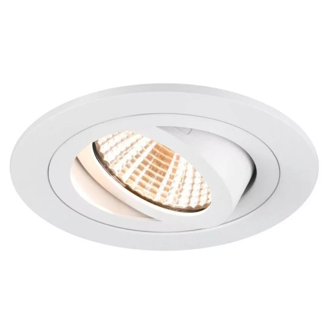 LED Deckeneinbauleuchte New Tria in Weiß 8,3W 705lm 38° günstig online kaufen
