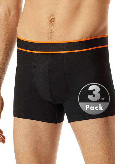 Schiesser 3-er Set Trunks Schwarz günstig online kaufen