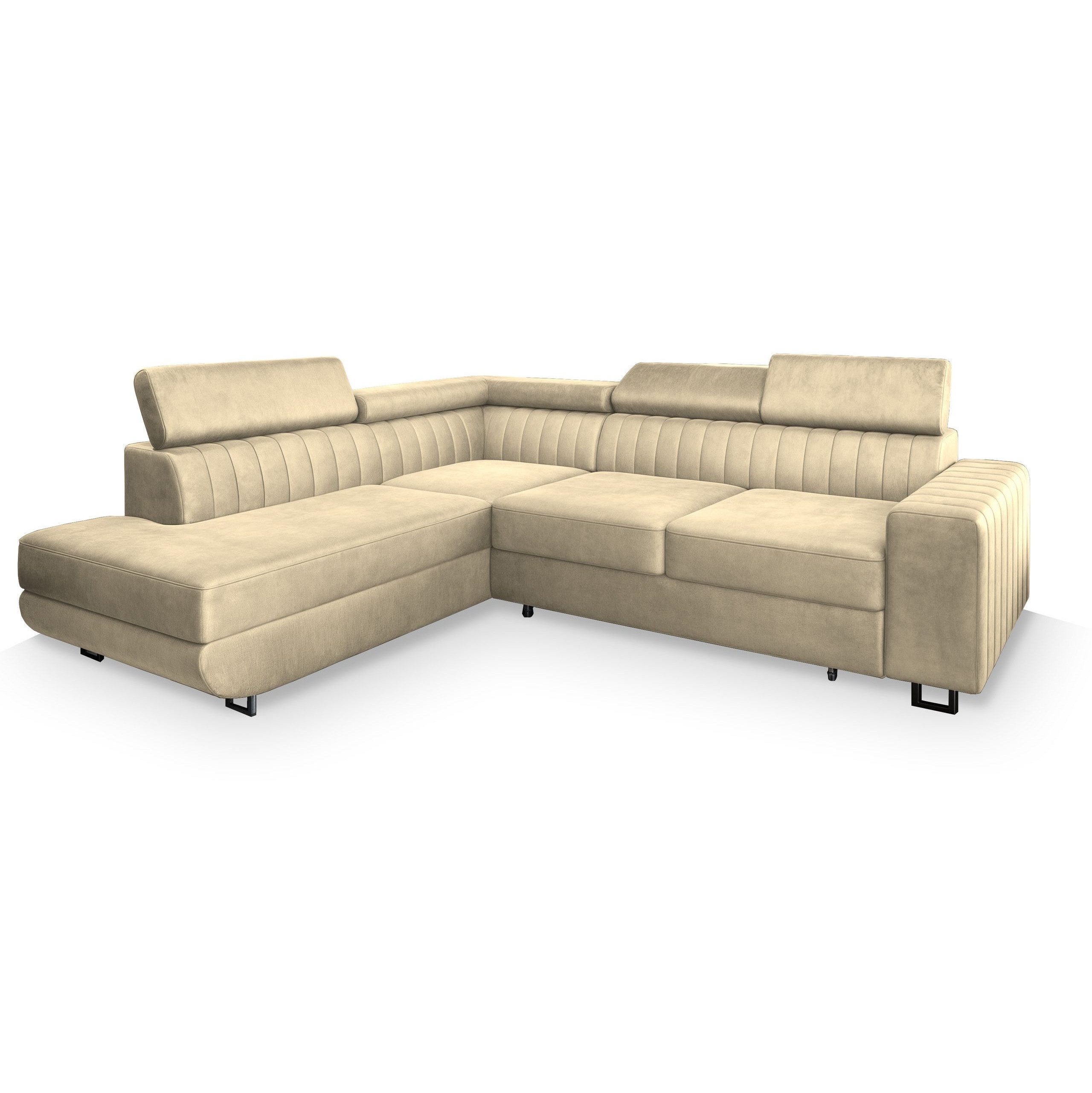 Masseno Ecksofa NOLA mit Schlaffunktion L-Form, günstig online kaufen