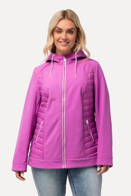 Ulla Popken Outdoorjacke HYPRAR Hybrid-Kapuzenjacke wasserabweisend günstig online kaufen