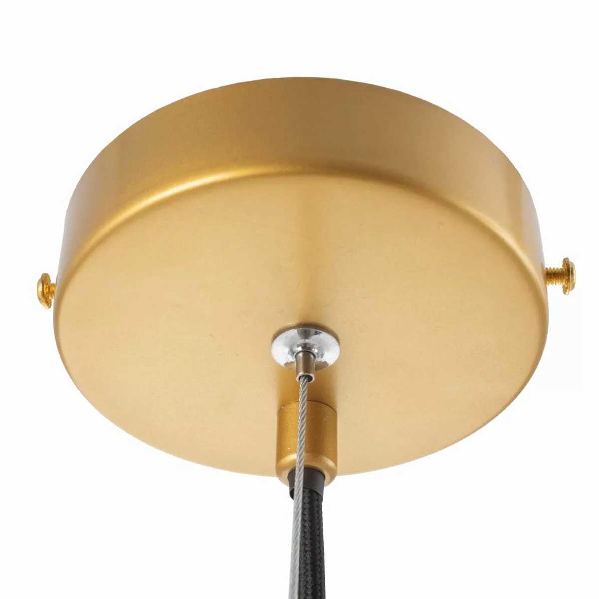 Deckenlampe 22 X 22 X 120 Cm Kristall Gold Metall günstig online kaufen