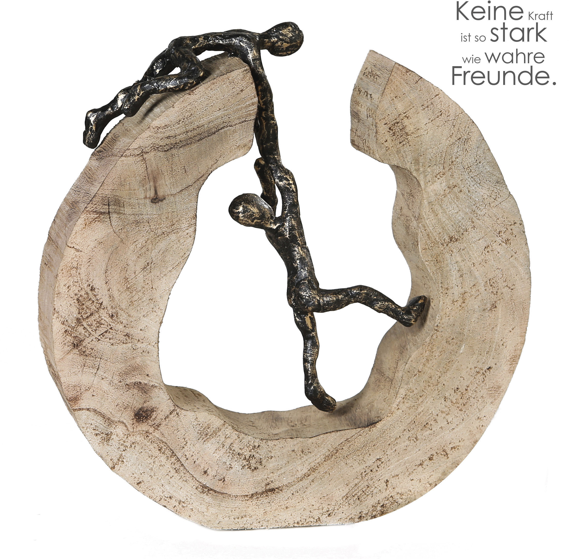 Casablanca by Gilde Wanddekoobjekt »Skulptur Teamwork«, (1 St.) günstig online kaufen