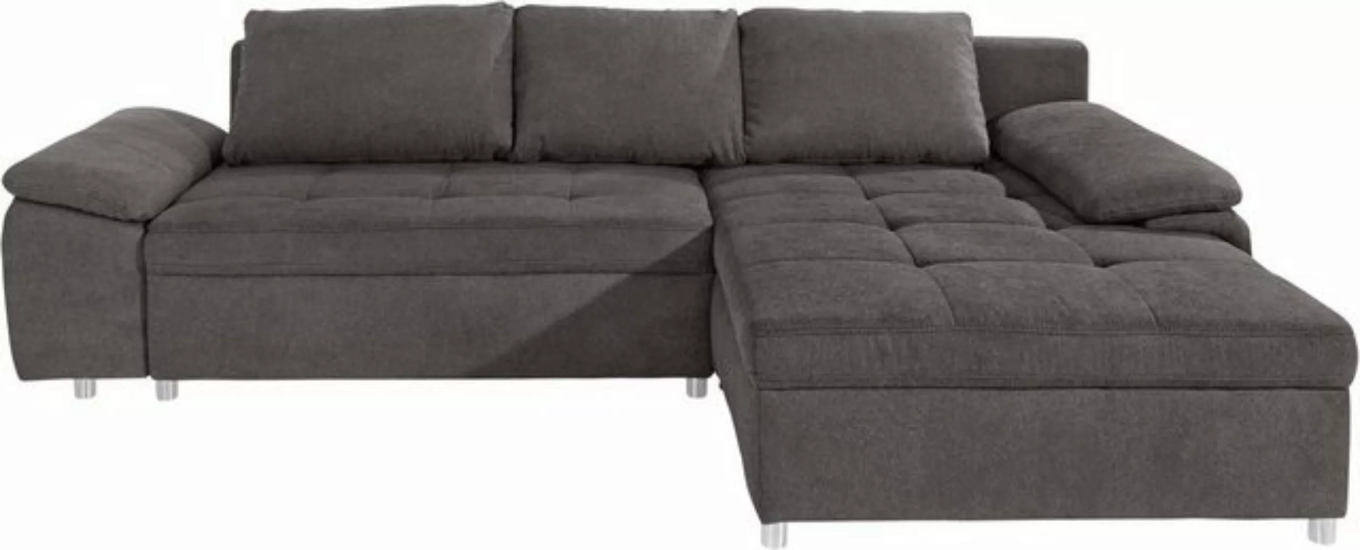 sit&more Ecksofa "Labene L-Form", wahlweise mit Bettfunktion und Bettkasten günstig online kaufen