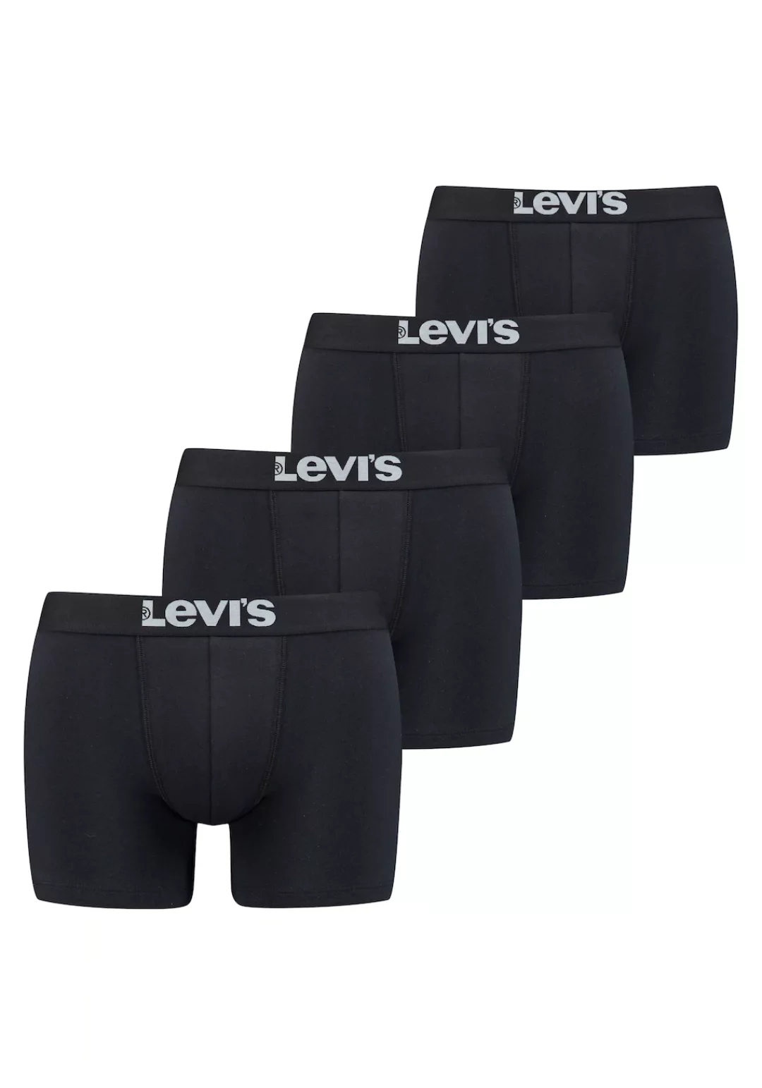 Levi's 6-er Set Boxer Briefs Schwarz günstig online kaufen