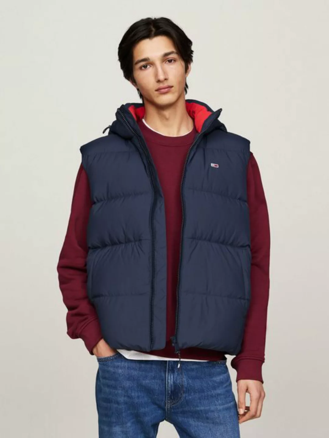 Tommy Jeans Plus Steppweste "TJM ESSENTIAL DOWN VEST EXT", Große Größen günstig online kaufen