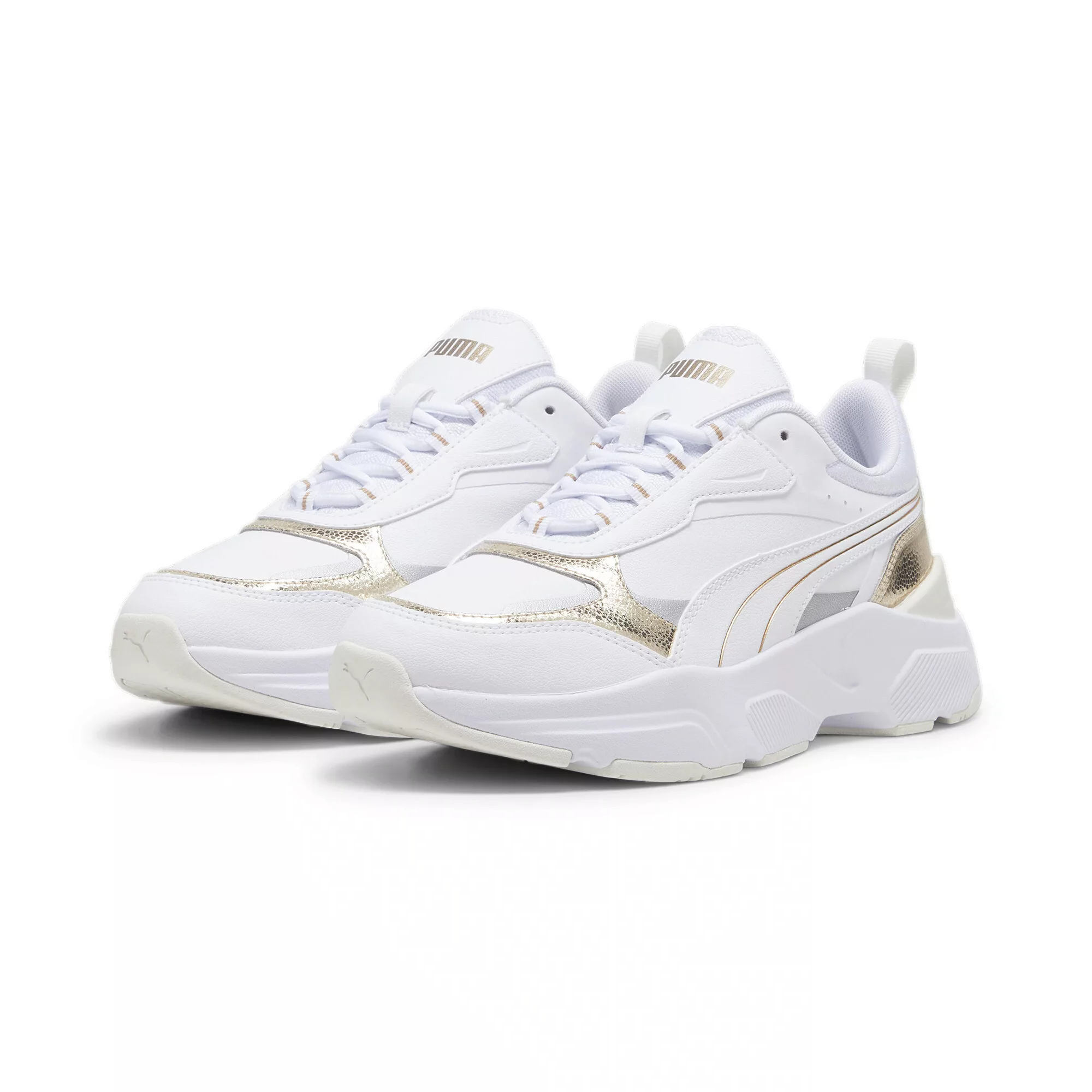 PUMA Sneaker "Cassia Metallic Shine Sneakers Damen" günstig online kaufen