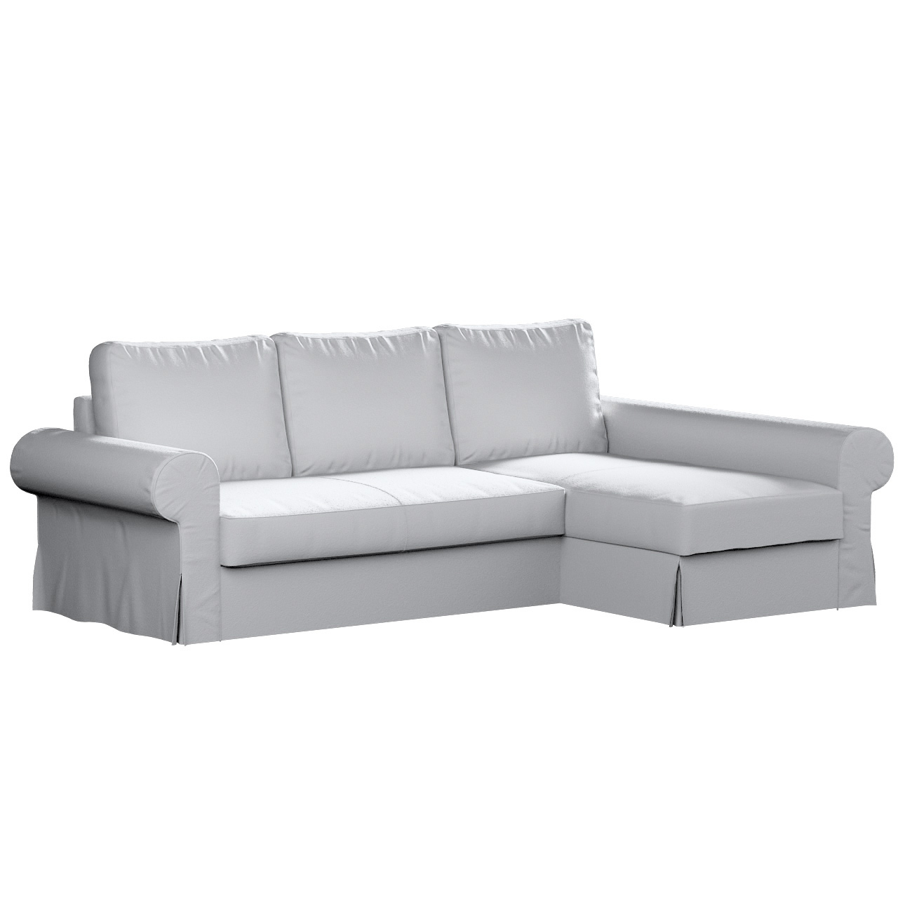 Bezug für Backabro Bettsofa / Recamiere, weiß, Bezug für Bettsofa Backabro günstig online kaufen