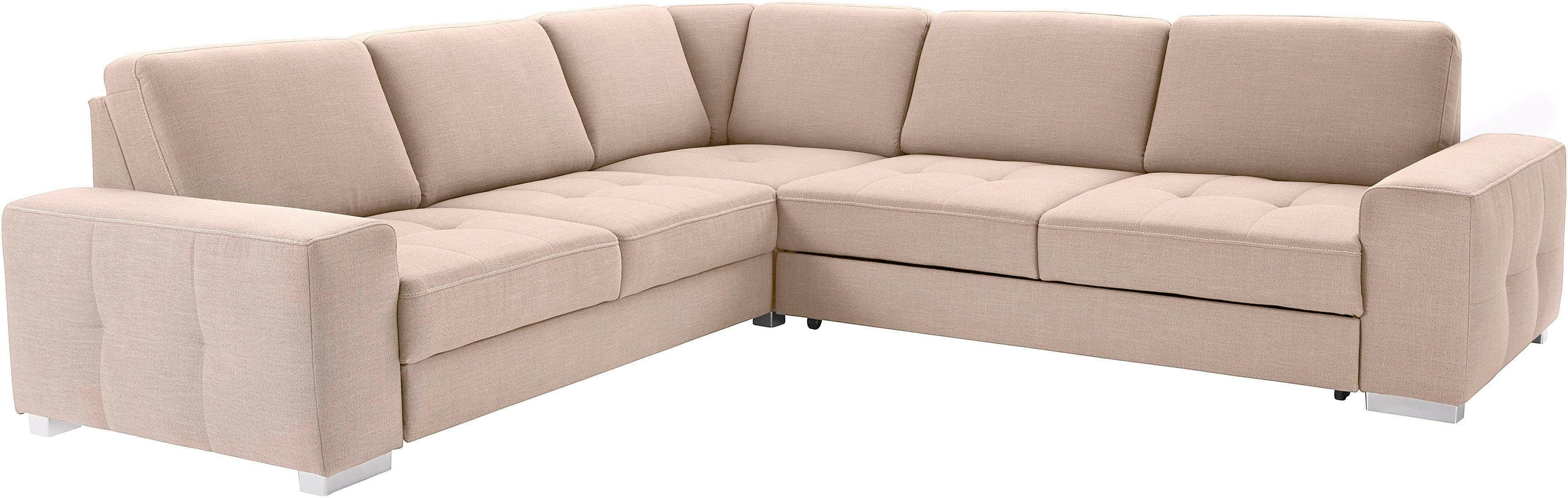 sit&more Ecksofa Santorini L-Form, mit Federkern günstig online kaufen