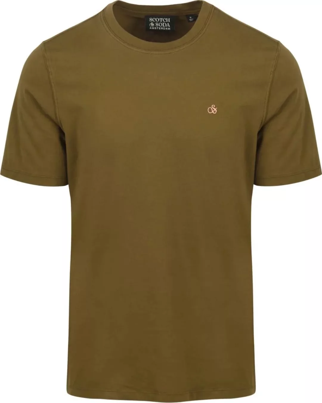 Scotch & Soda T-Shirt Jersey Greige - Größe XXL günstig online kaufen
