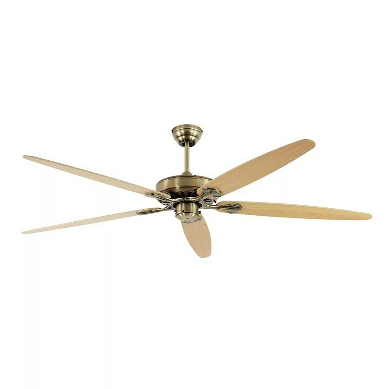 Deckenventilator Classic Royal 180 messing ahorn günstig online kaufen