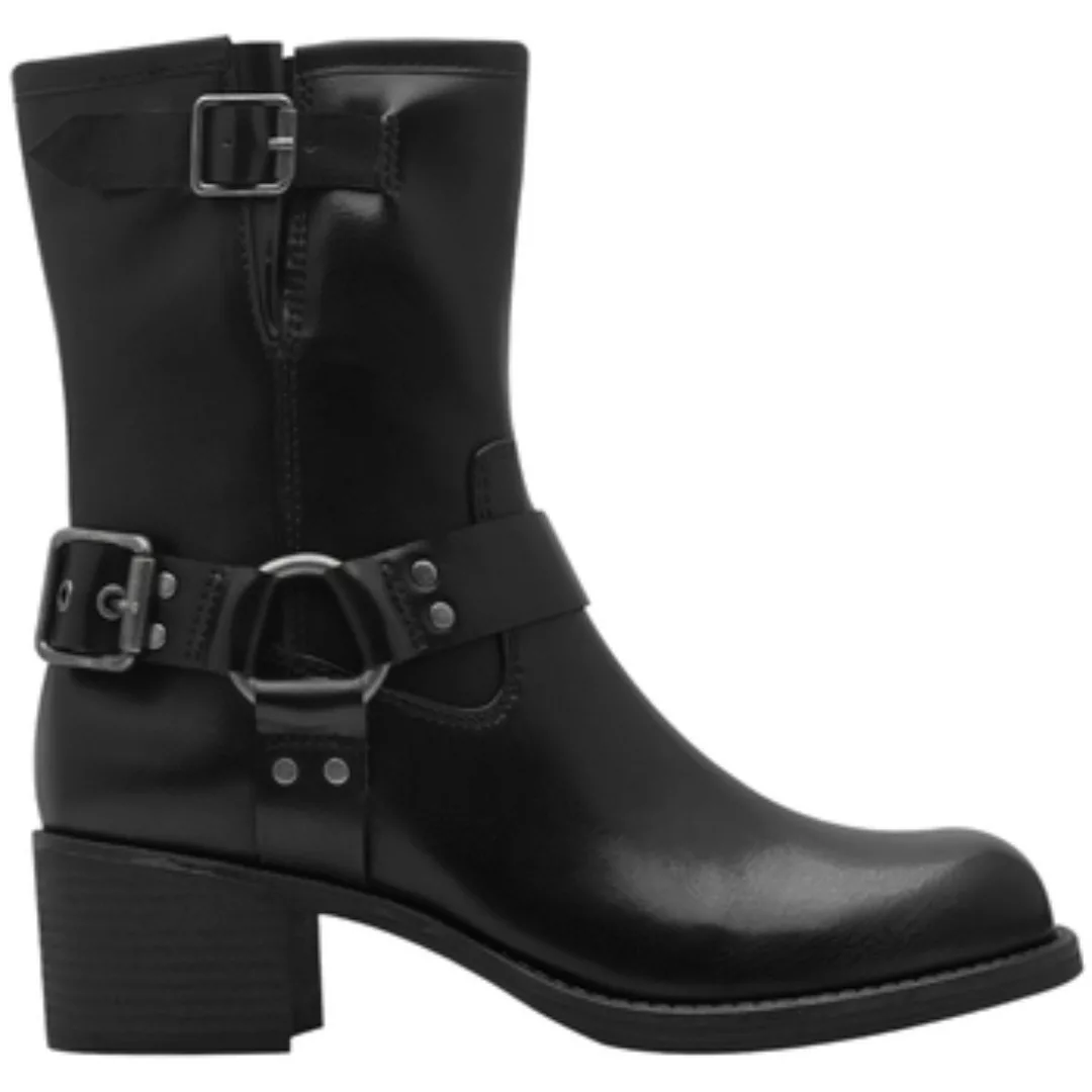 MARCO TOZZI Bikerboots "BROTI", Blockabsatz, Schnallenboots, Stiefelette mi günstig online kaufen