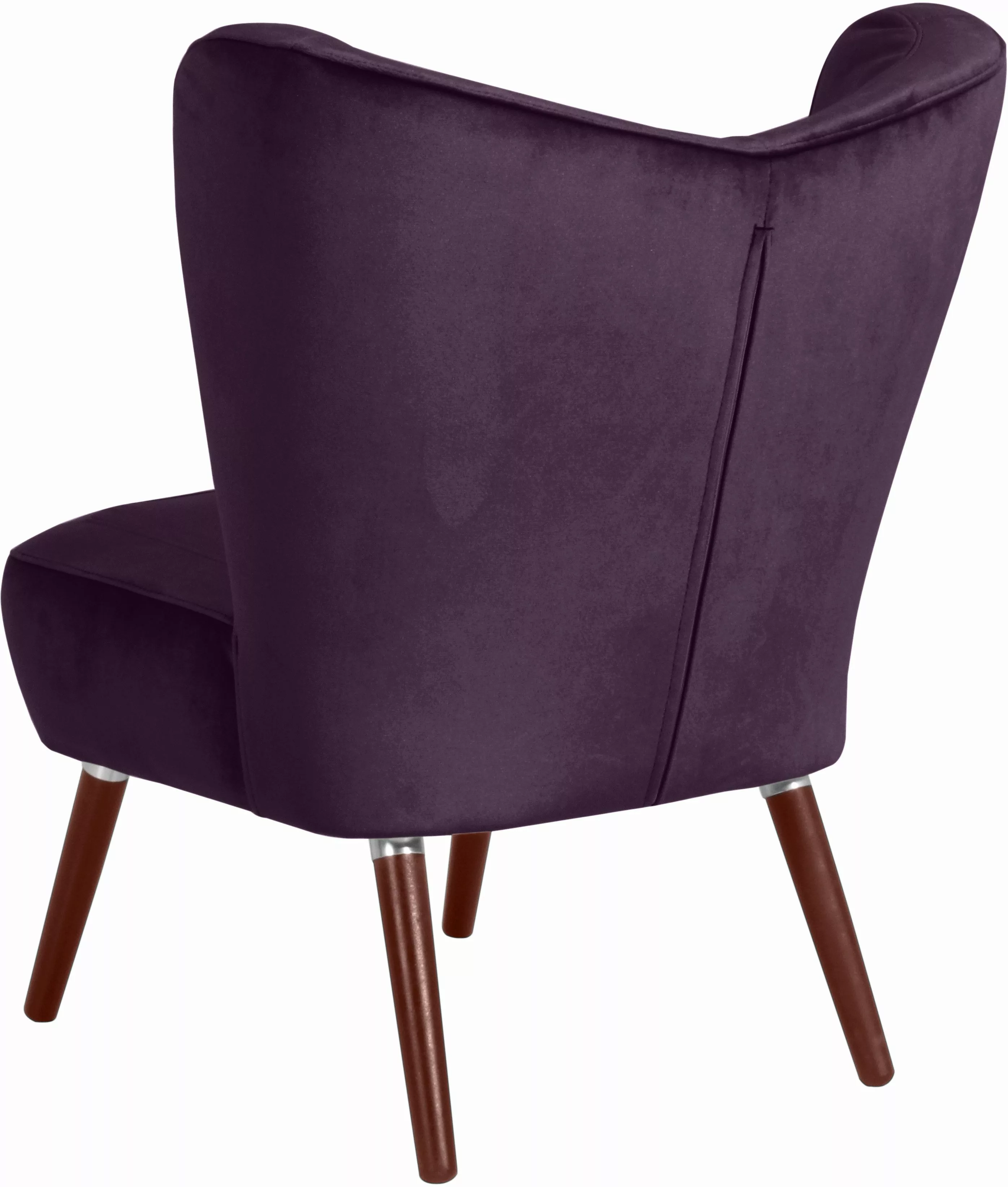 Max Winzer® Cocktailsessel »Stella, Loungesessel, Samtvelours Bezug in 10 T günstig online kaufen