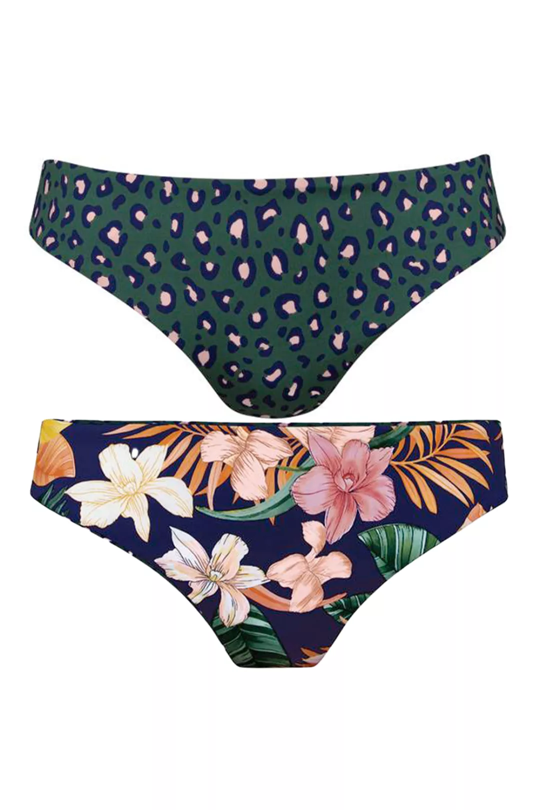 Rosa Faia Wende-Bikini-Slip Wanda Tropical Sunset 36 mehrfarbig günstig online kaufen