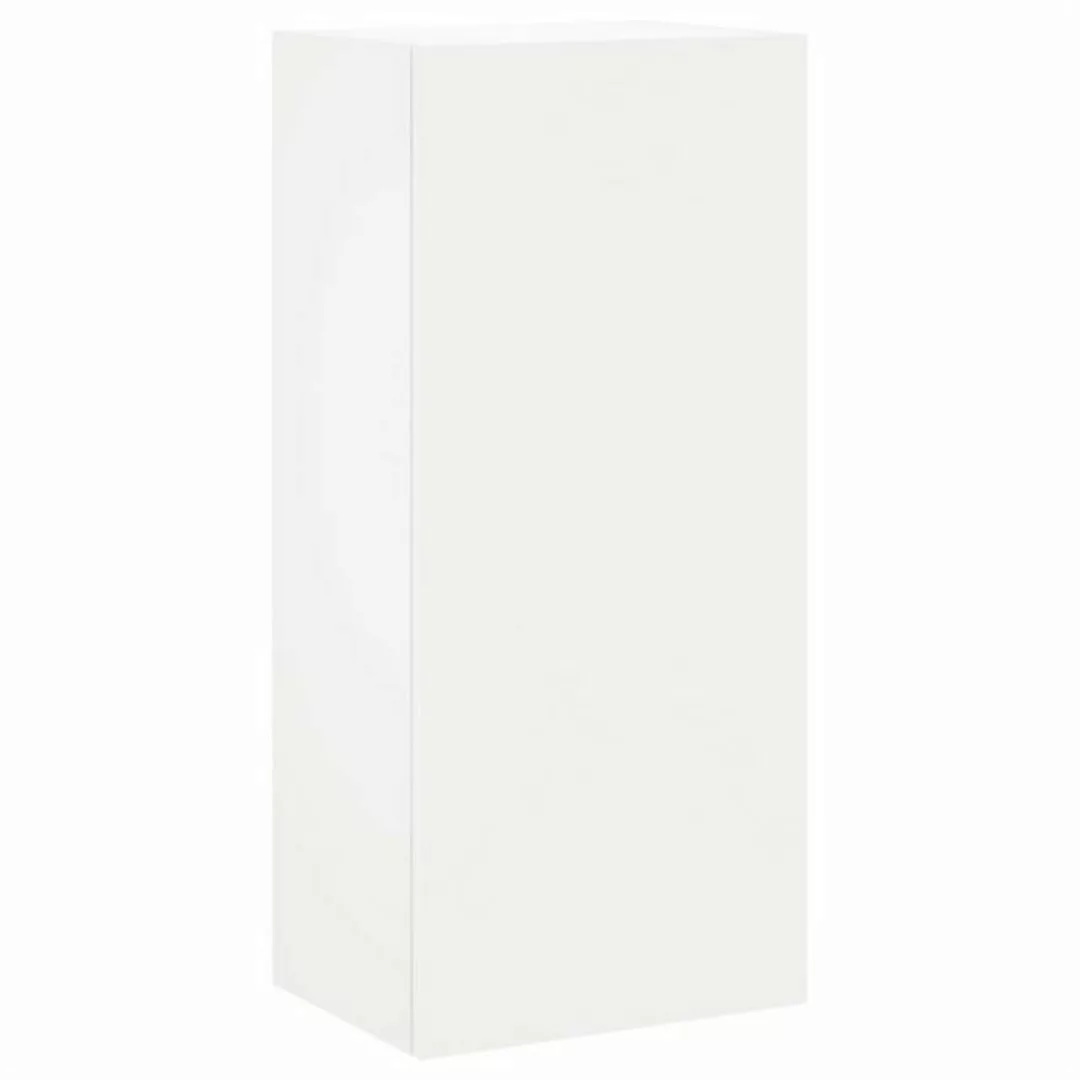 vidaXL TV-Schrank Hängeschrank TV Wandschrank Weiß 40,5x30x90 cm Spanplatte günstig online kaufen