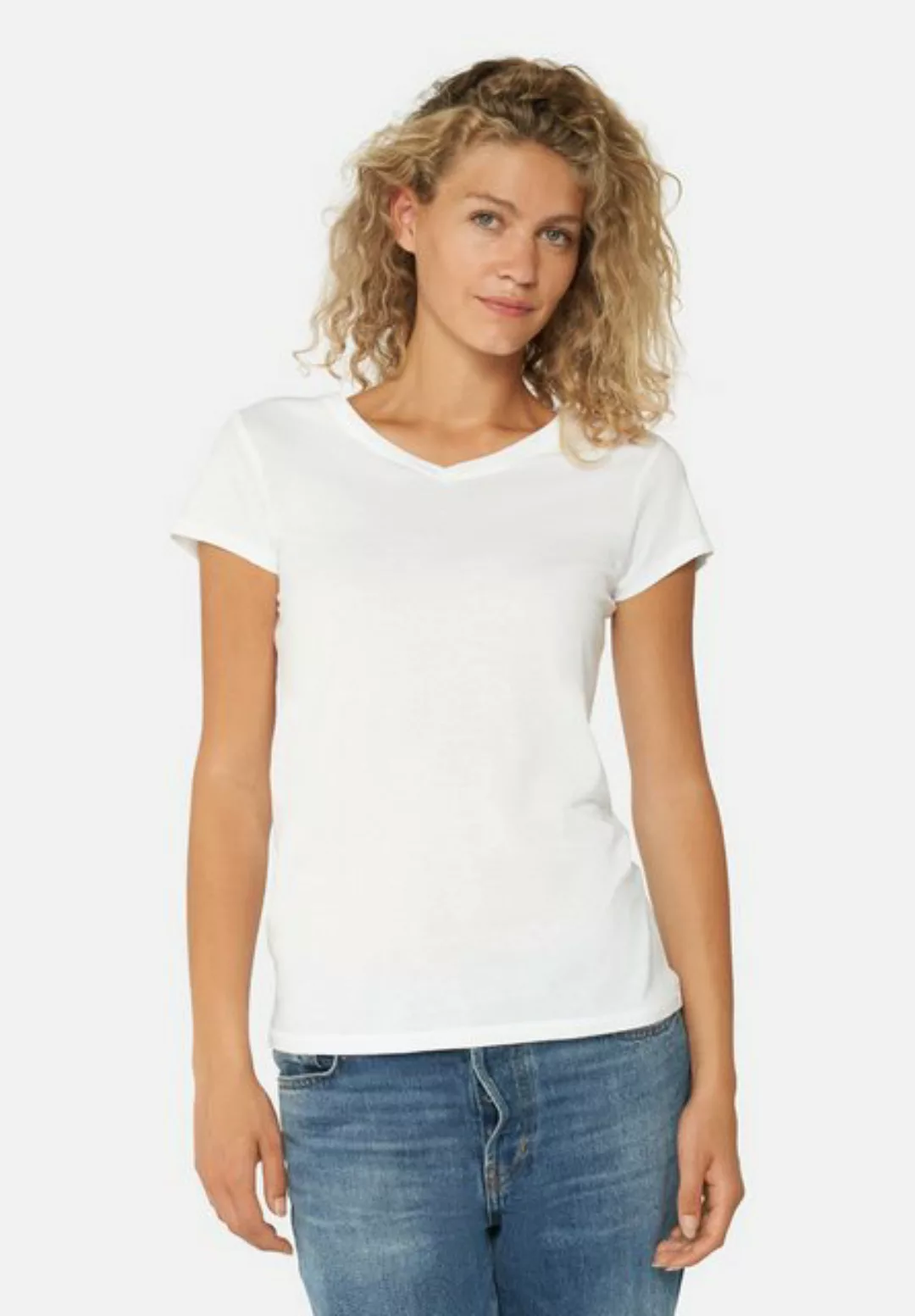 DANISH ENDURANCE T-Shirt V Damen (2er-Pack) aus Modal & Baumwolle, leicht & günstig online kaufen