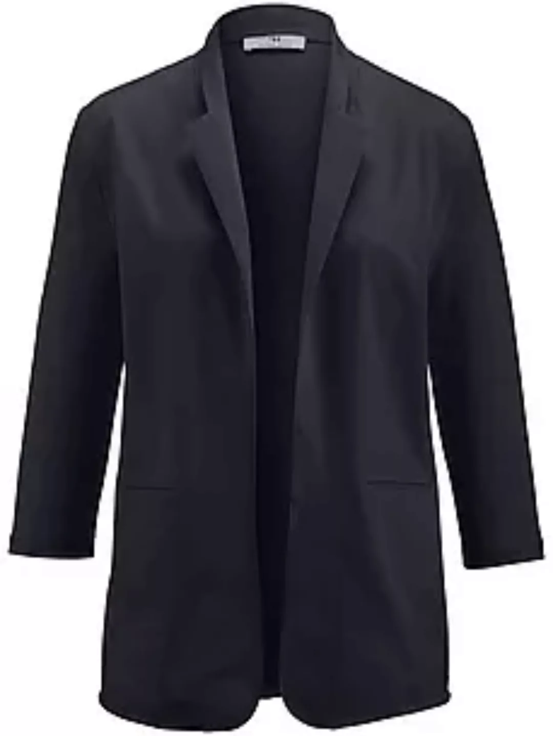 Jersey-Blazer 3/4-Arm Peter Hahn blau günstig online kaufen