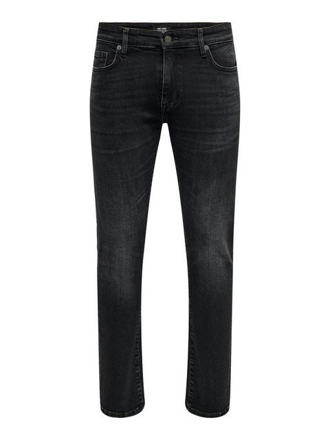 ONLY & SONS Slim-fit-Jeans Jeans Slim Fit Denim Pants 7065 in Schwarz günstig online kaufen
