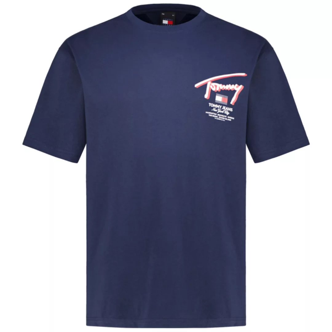 Tommy Jeans Plus T-Shirt TJM REG SPRAY POP COLOR TEE EXT Große Größen günstig online kaufen