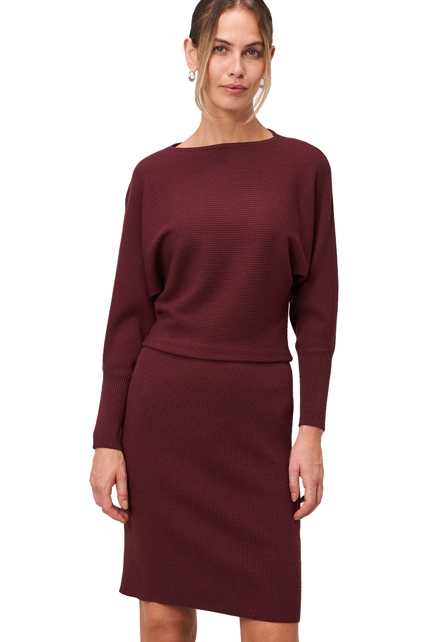 Zero Strickkleid "zero Damen Strickkleid mit U-Boot Ausschnitt", Plain/ohne günstig online kaufen