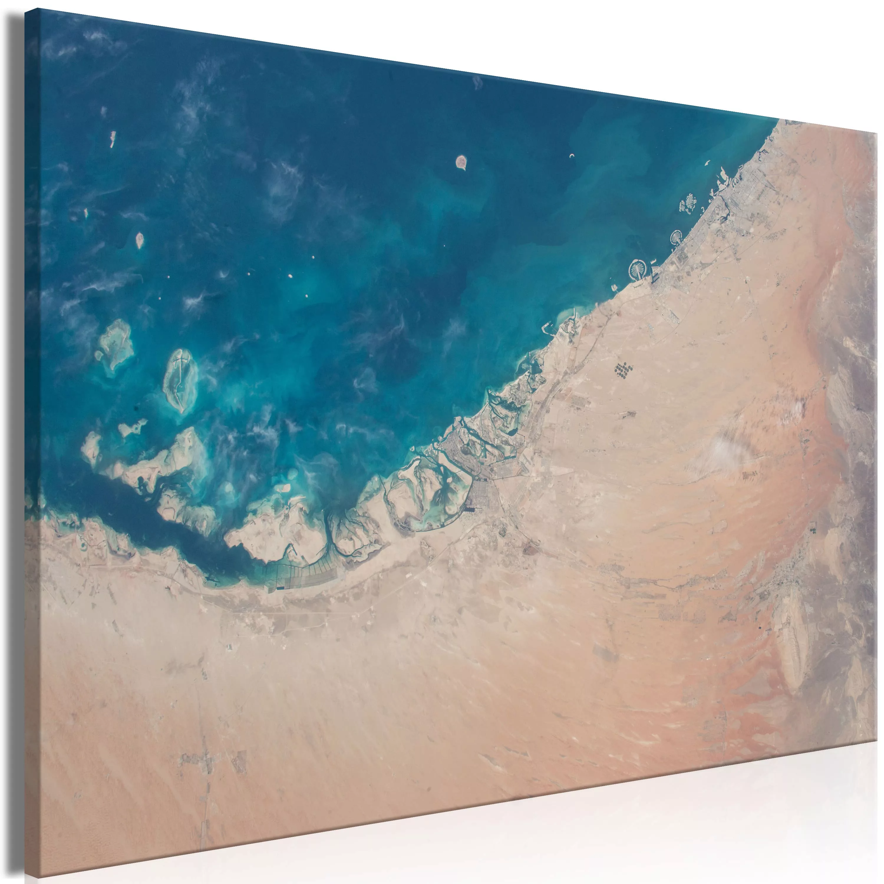 Wandbild - Dubai from the Satellite (1 Part) Wide günstig online kaufen