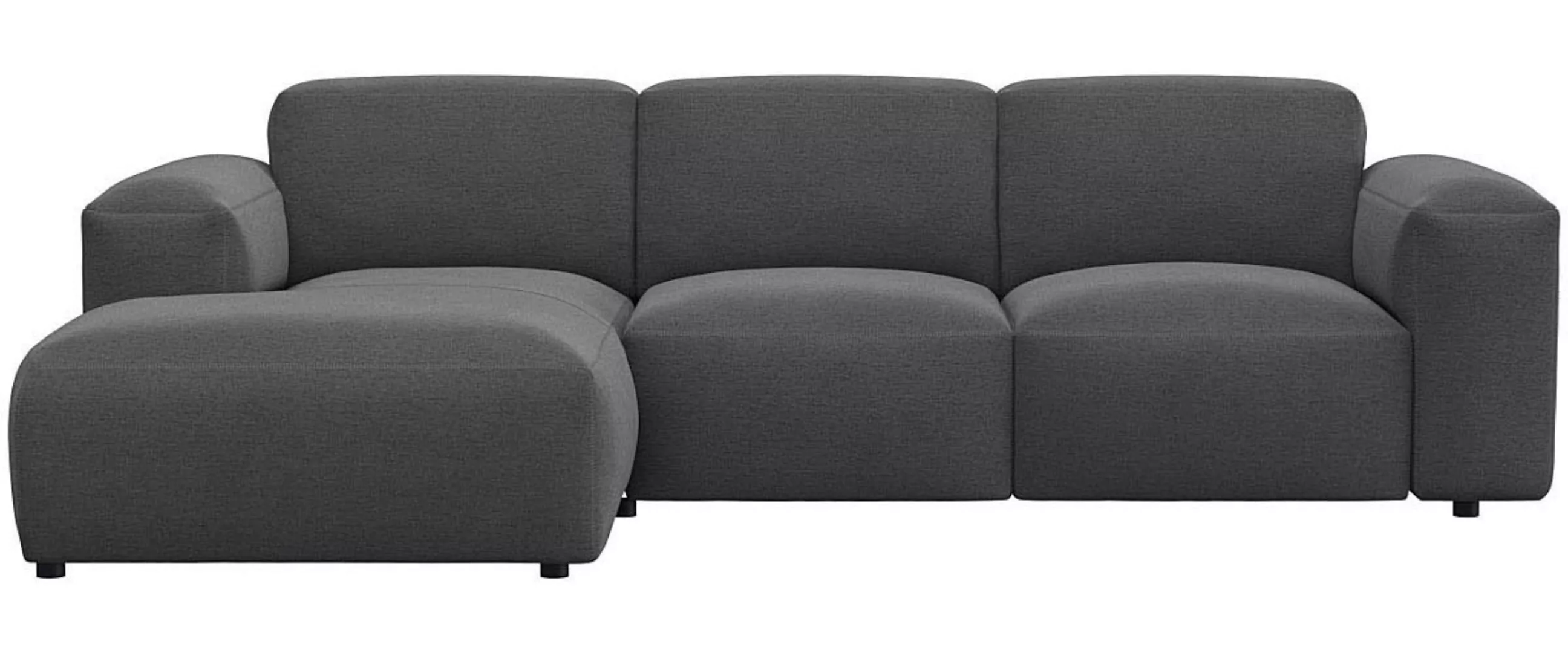 FLEXLUX Ecksofa »Lucera Chaislongue rechts oder links«, modern & anschmiegs günstig online kaufen