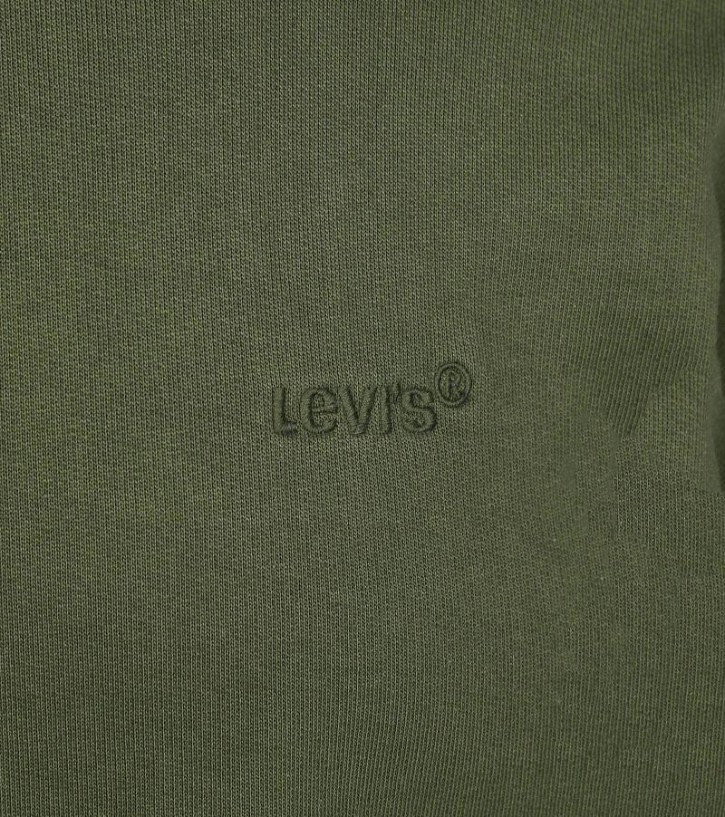 Levi's Sweater Authentic Logo Olivgrün - Größe S günstig online kaufen