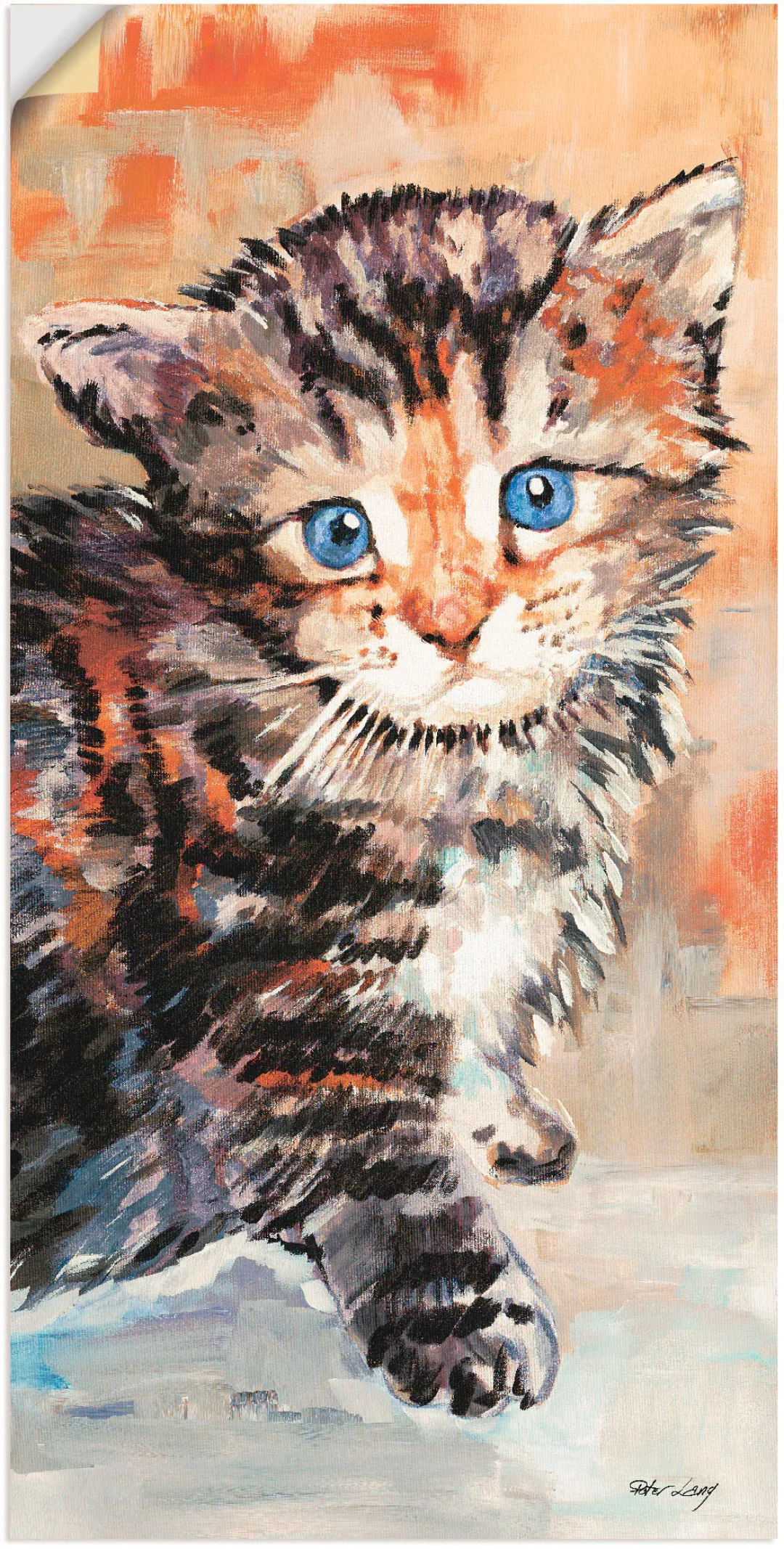 Artland Wandbild »Katze«, Haustiere, (1 St.) günstig online kaufen