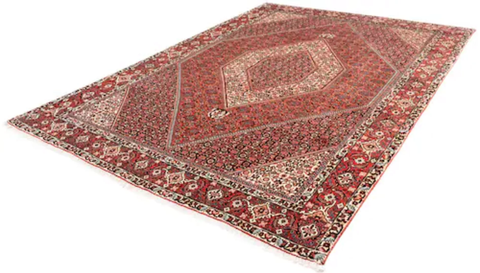 morgenland Wollteppich »Bidjar Takab Medaillon Rosso 285 x 195 cm«, rechtec günstig online kaufen